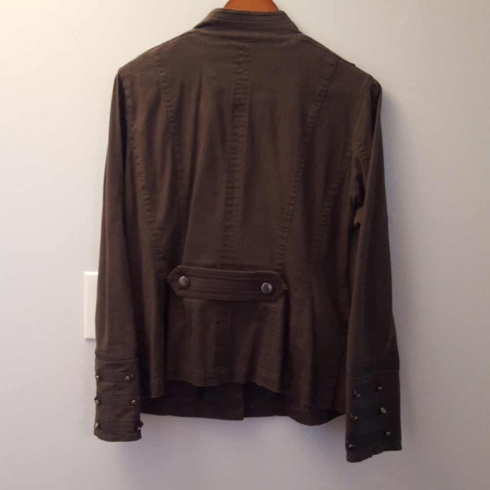 Gray double button jacket - Picture 2 of 5